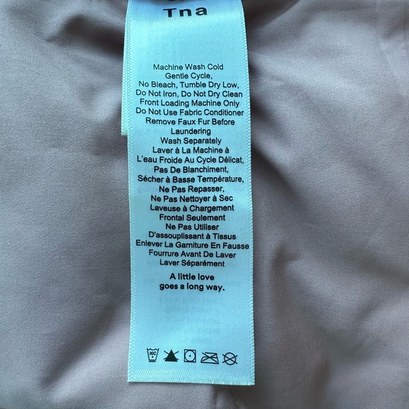 TNA Summit Parka in the colour PINK. (XXS) - Picture 9 of 9